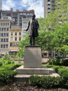 Roscoe Conkling in Madison Square Park