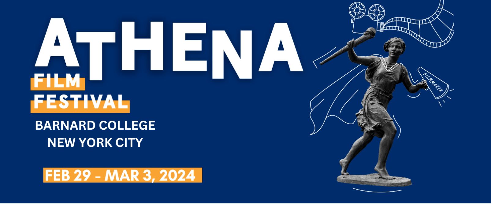 2024 Athena Film Festival, Sponsored by RPJ, to Begin February 29