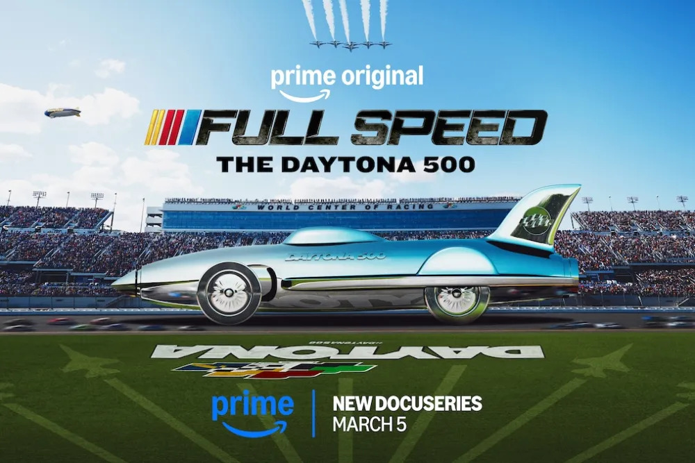 RPJ Client’s Words + Pictures’ “Full Speed: The Daytona 500” Premieres March 5 on Prime Video