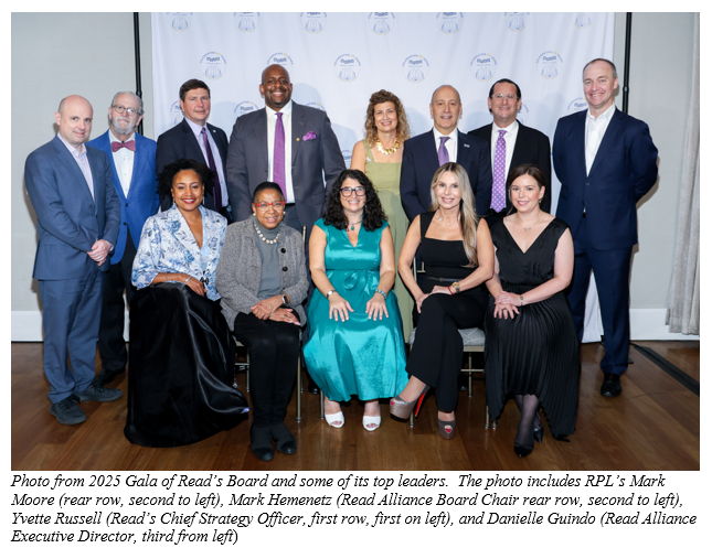 Read Alliance, Long Supported by Reavis Page Jump, to Hold Annual Gala